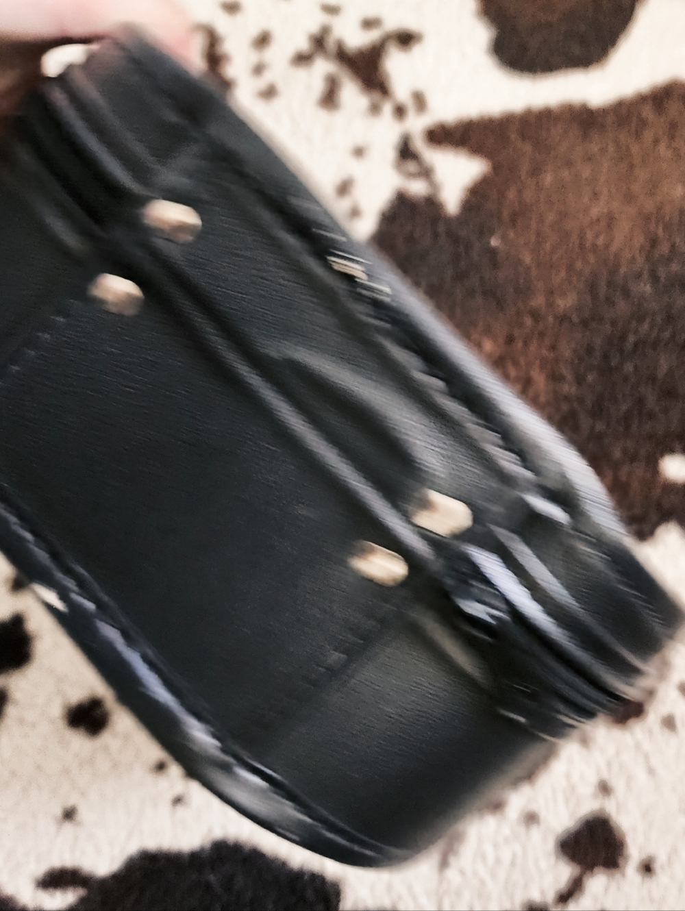 80'S/90'S GOTH SMALL SUITCASE - BLACK - Picture 2 of 8